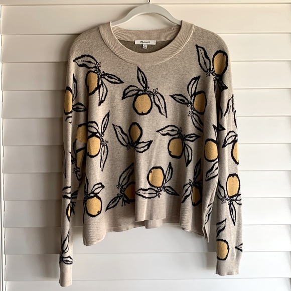 Madewell Sweaters - Madewell Sweater with Lemons